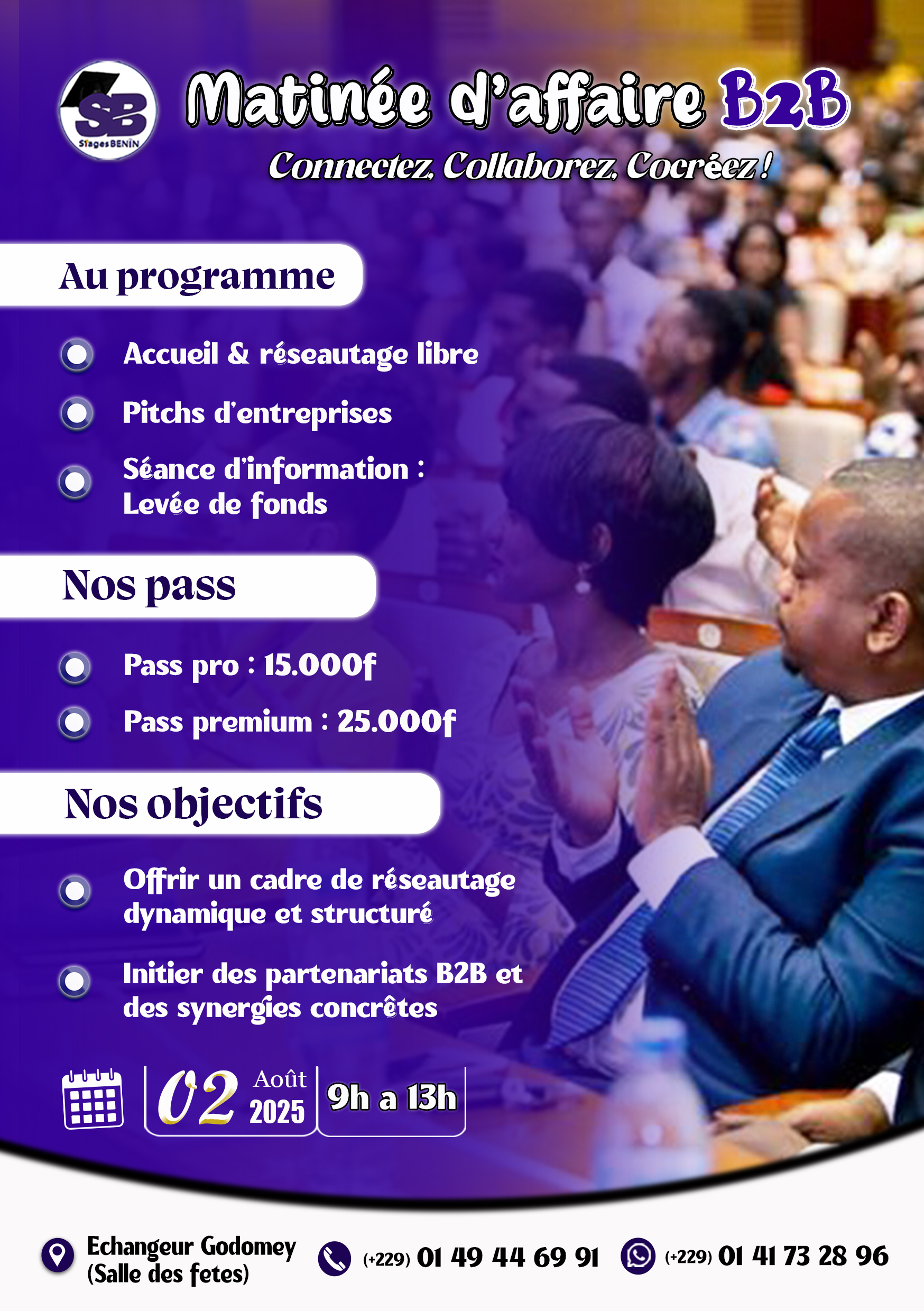 La Matinée d’affaires B2B de StagesBENIN